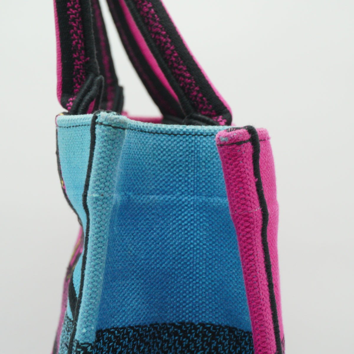 Dior Book Tote Medium Pink Blue