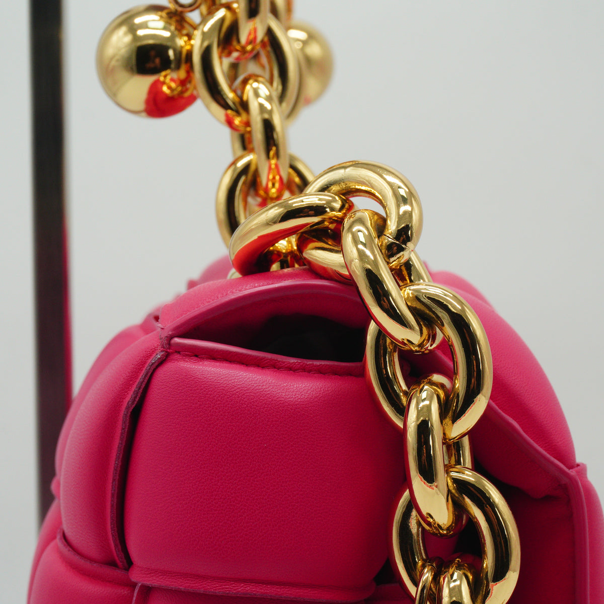 Bottega Veneta Padded Cassette Small Pink GHW