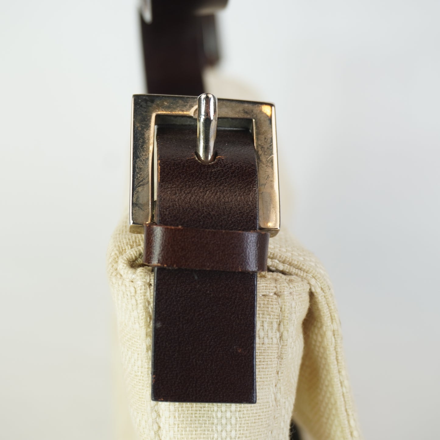 Fendi 	Baguette Zucca Canvas SHW Small