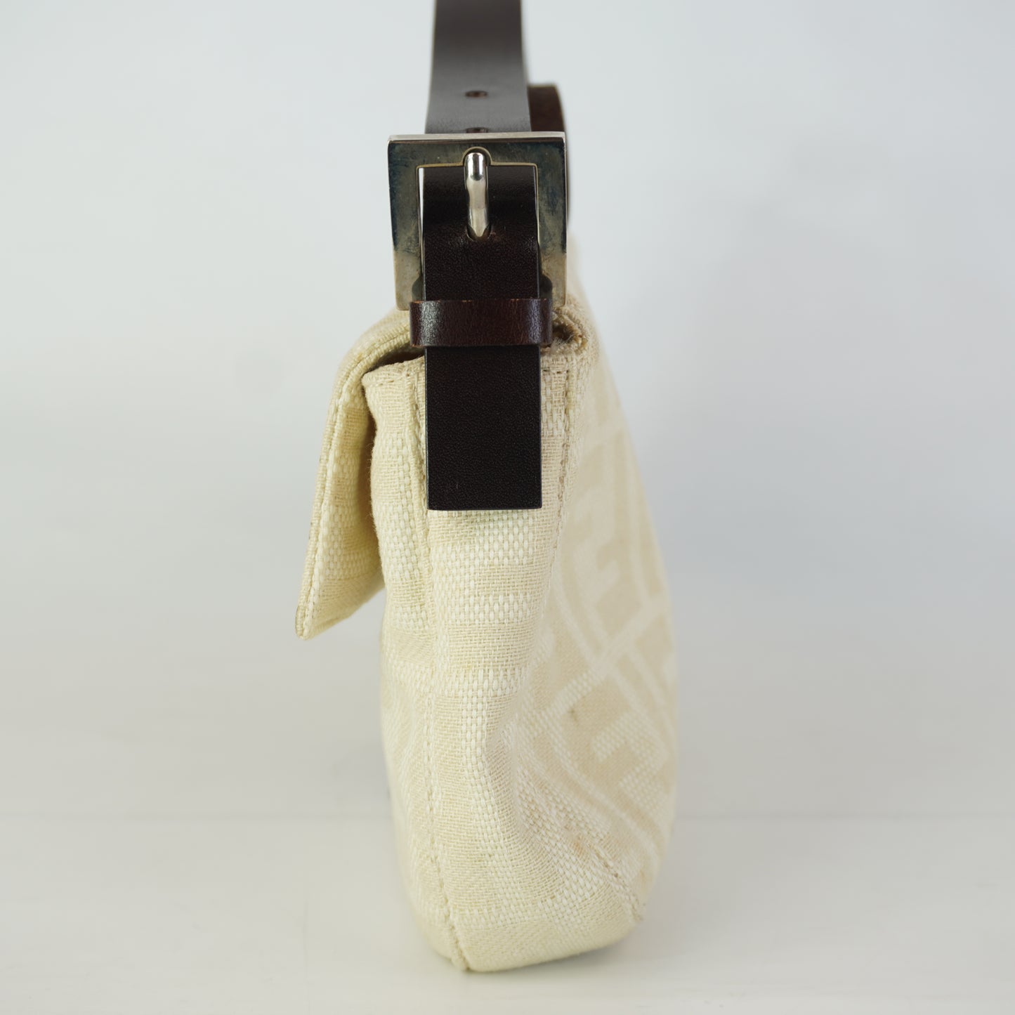 Fendi 	Baguette Zucca Canvas SHW Small