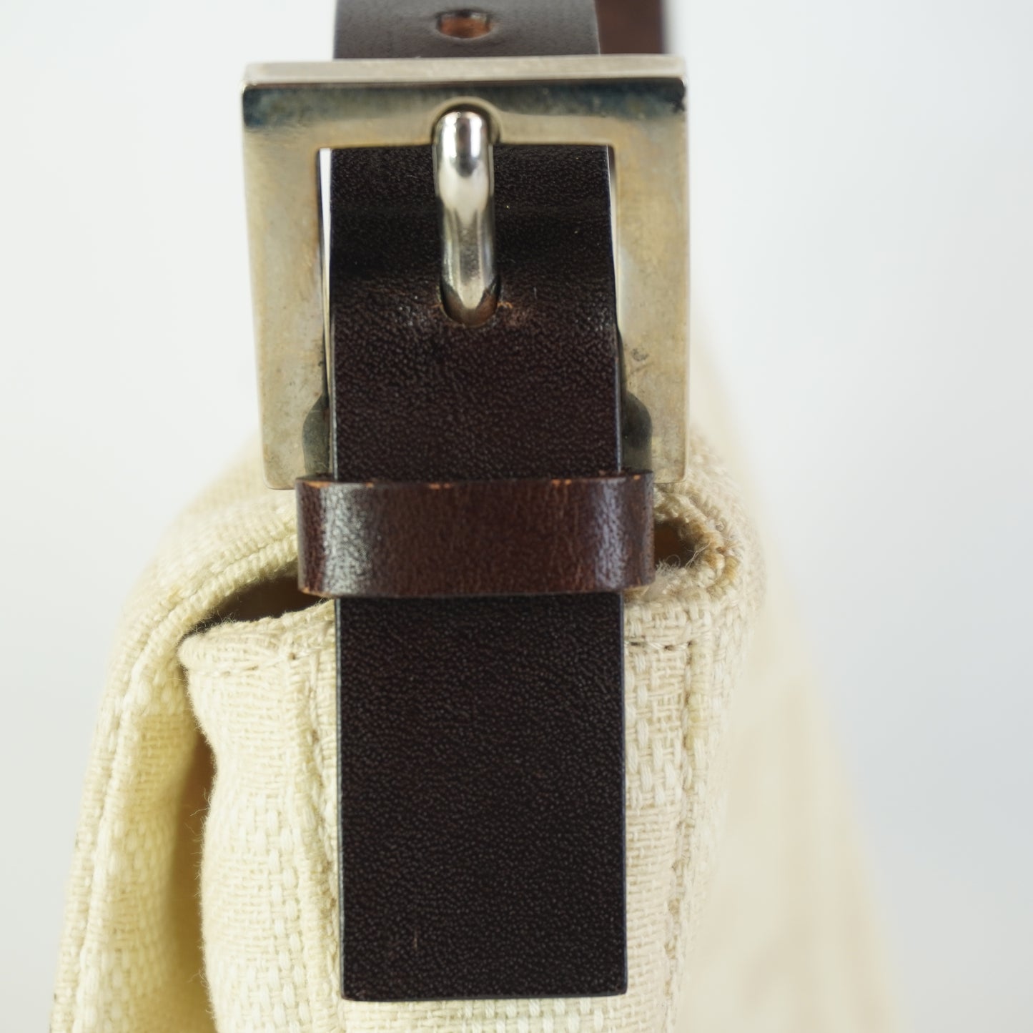 Fendi 	Baguette Zucca Canvas SHW Small
