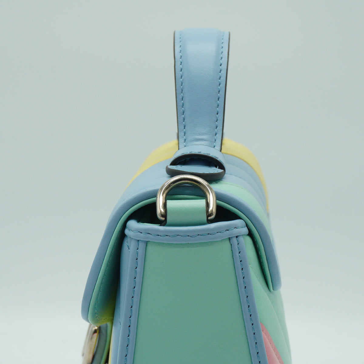 Gucci GG Marmont Small Multicolor Pastel SHW