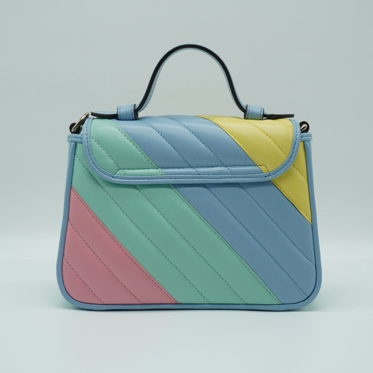 Gucci GG Marmont Small Multicolor Pastel SHW
