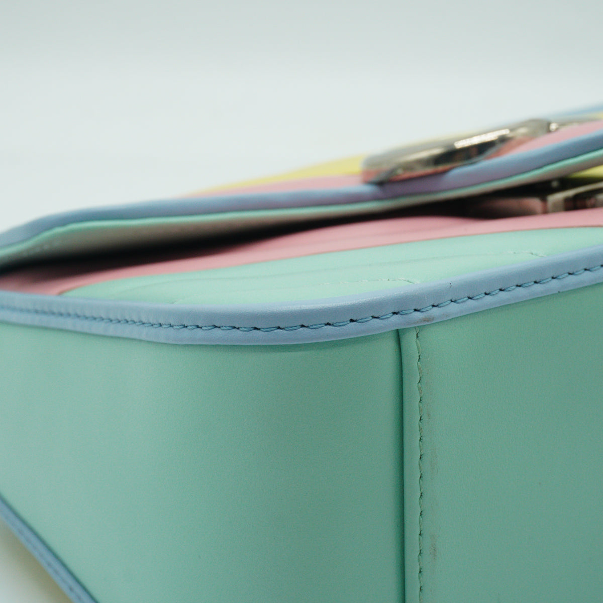 Gucci GG Marmont Small Multicolor Pastel SHW