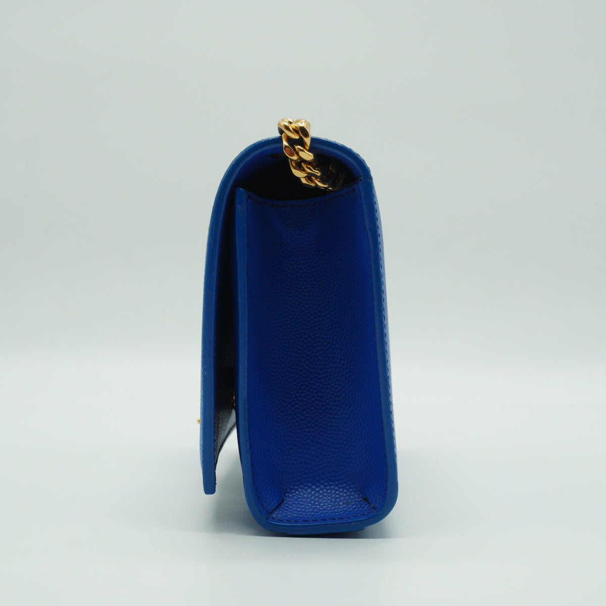 YSL	Kate Crossbody Bag Vibrant Blue GHW Small