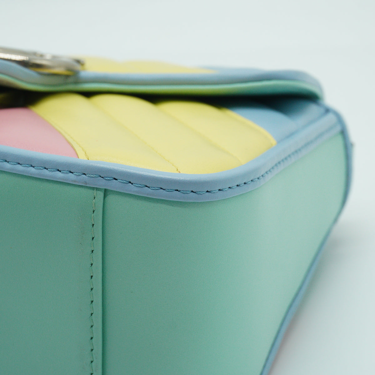 Gucci GG Marmont Small Multicolor Pastel SHW