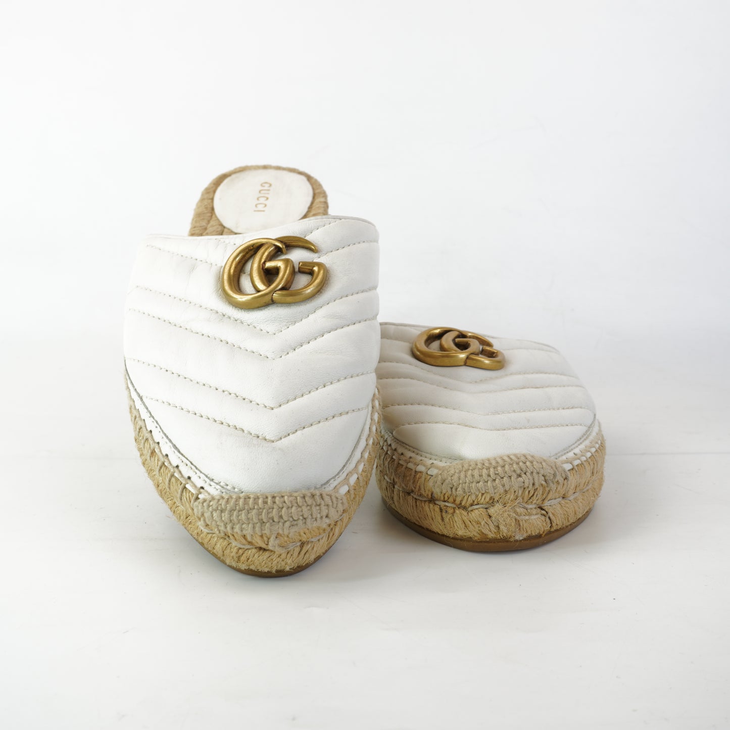 Gucci Marmont Slip-ons White size.37