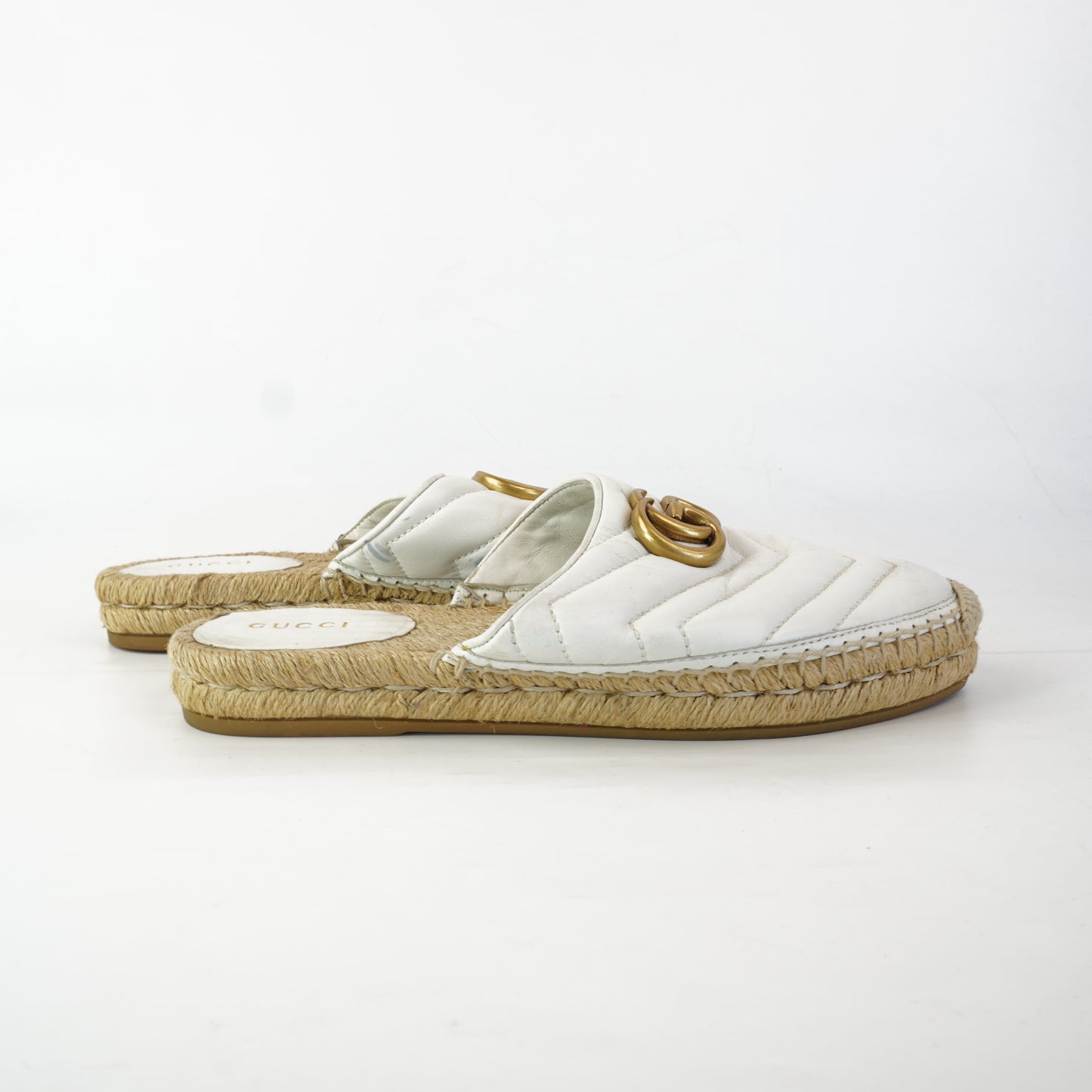 Gucci Marmont Slip-ons White size.37
