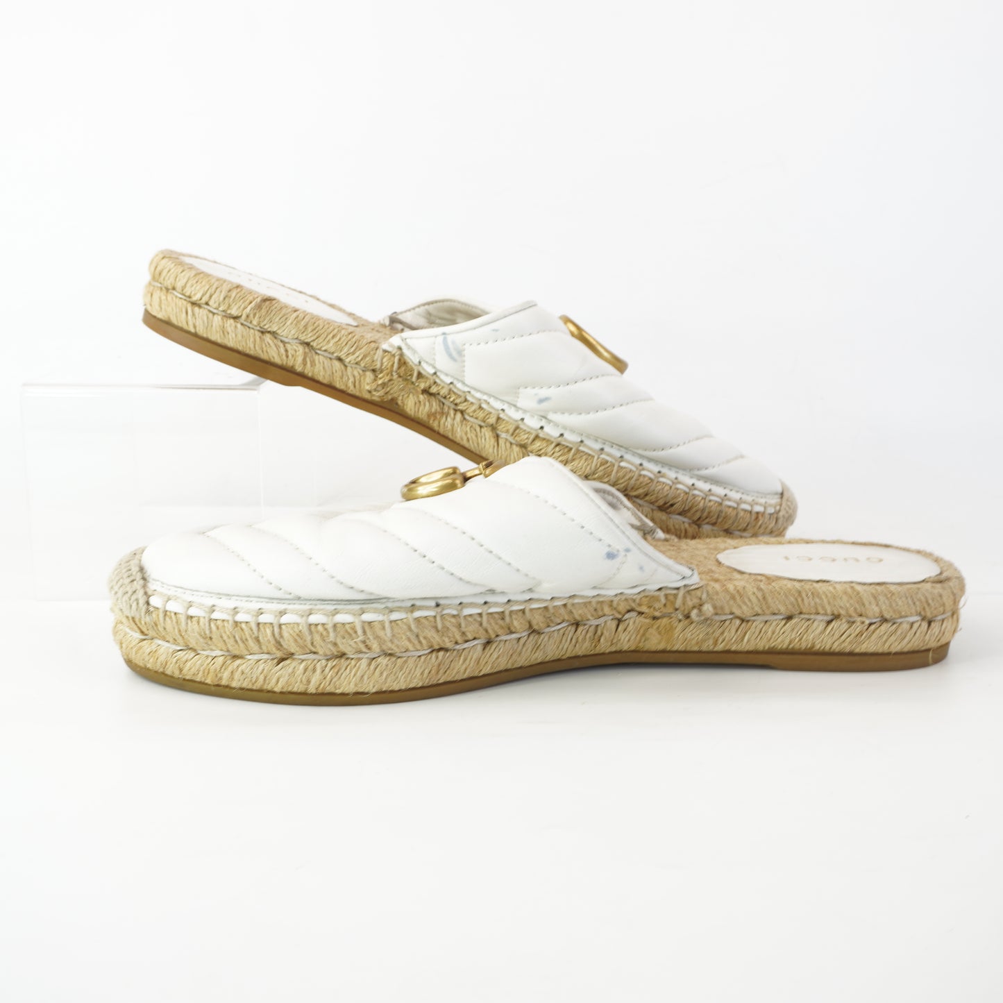 Gucci Marmont Slip-ons White size.37