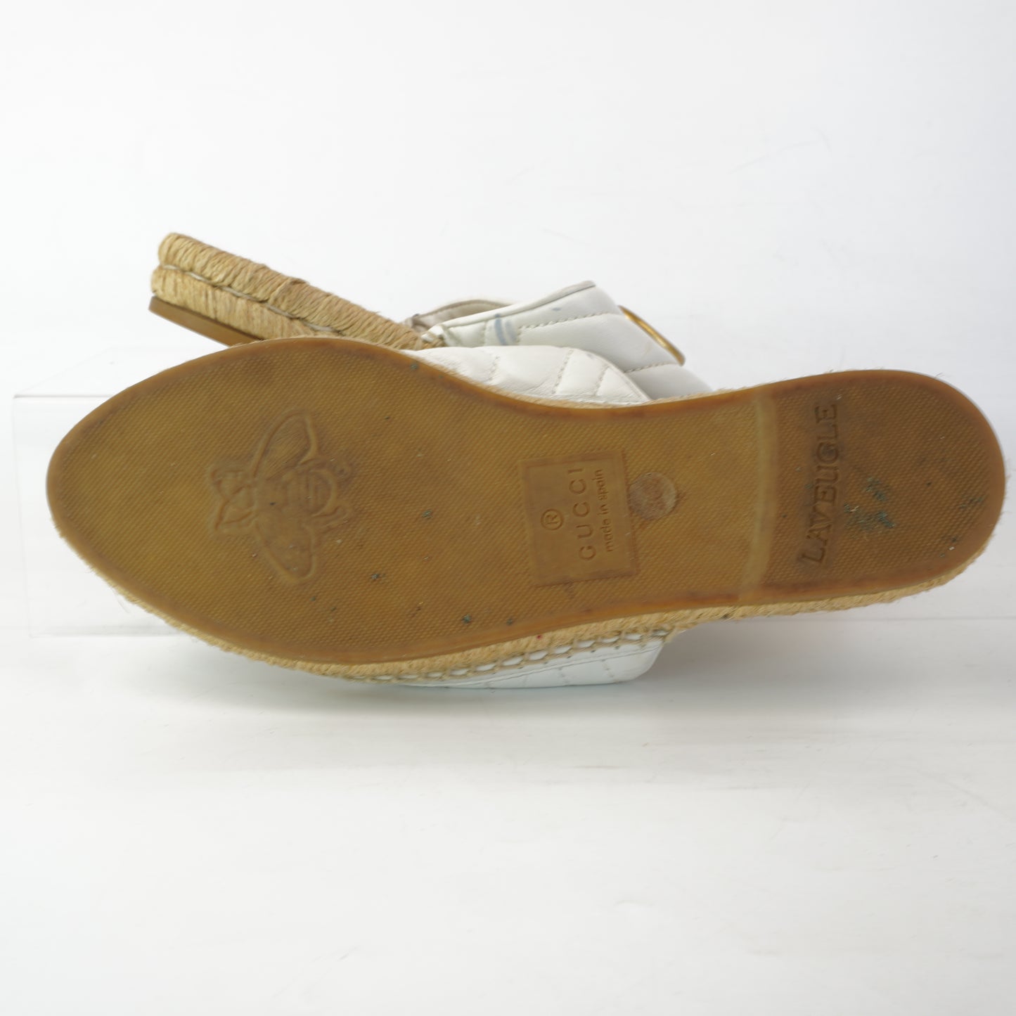 Gucci Marmont Slip-ons White size.37