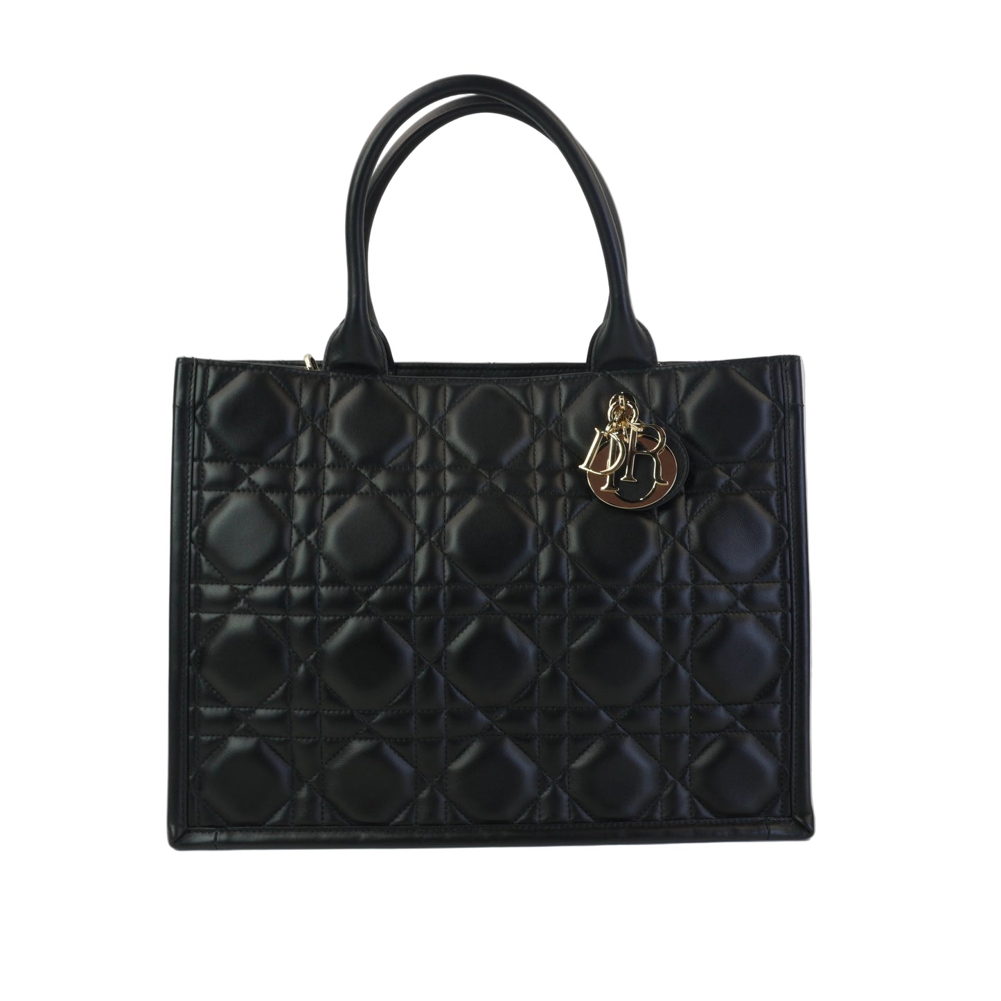 Dior	Tote Black GHW Large
