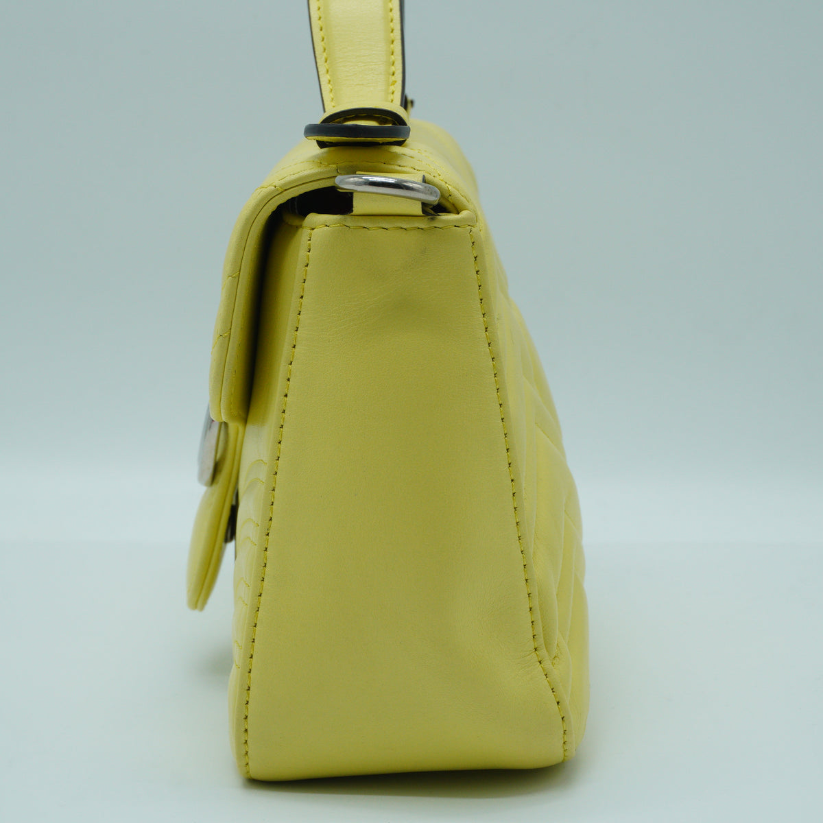 Gucci GG Marmont Small Metalasse Bright Yellow SHW