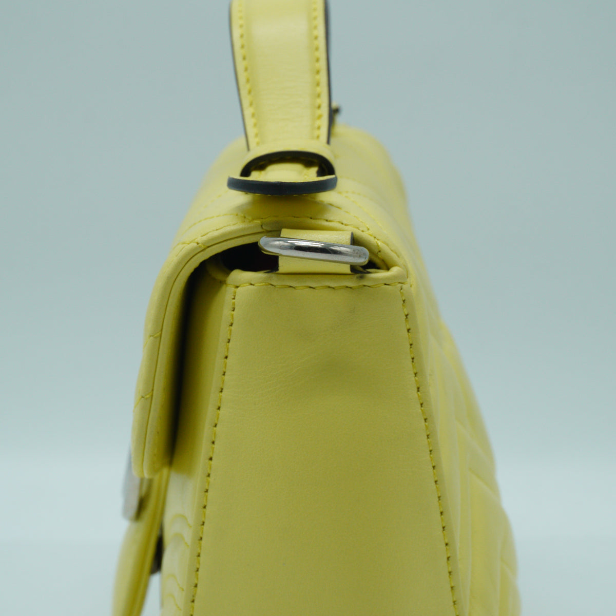 Gucci GG Marmont Small Metalasse Bright Yellow SHW