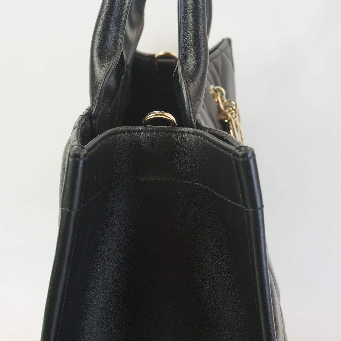Dior	Tote Black GHW Large