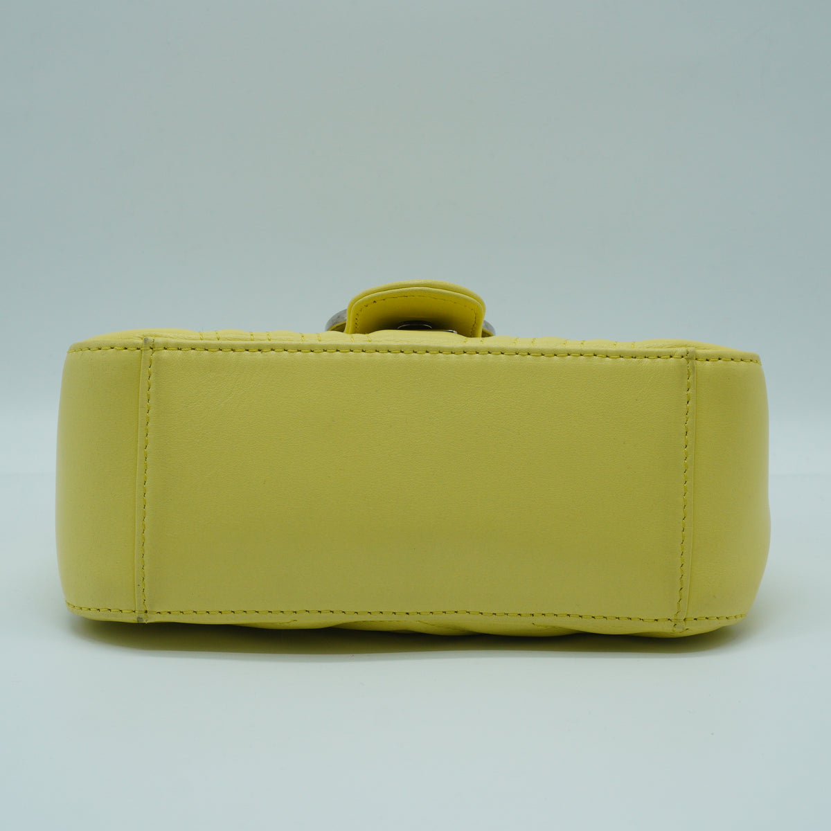 Gucci GG Marmont Small Metalasse Bright Yellow SHW