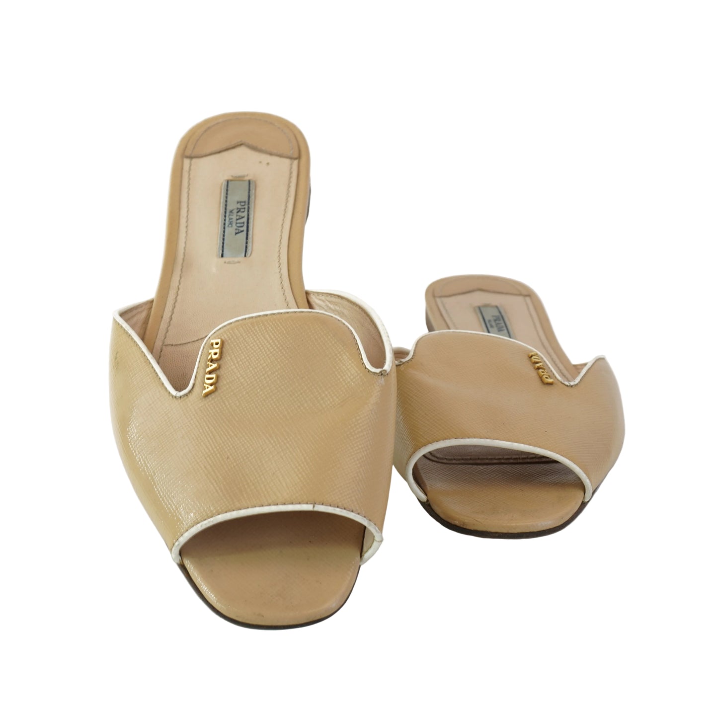 Prada slip-ons Beige size.37.5