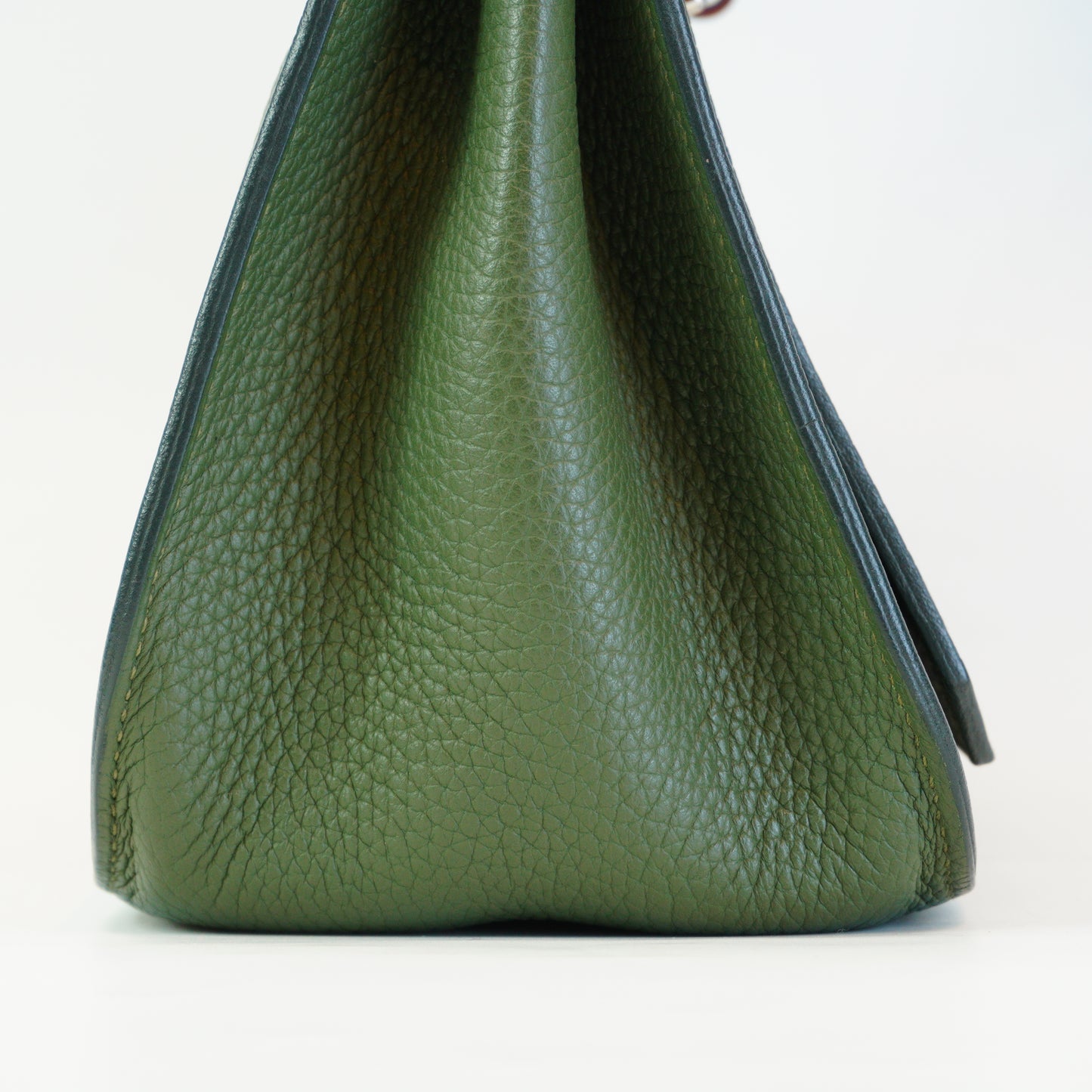 Hermes Jpsiere Berkin&Kelly Olive Green Medium SHW