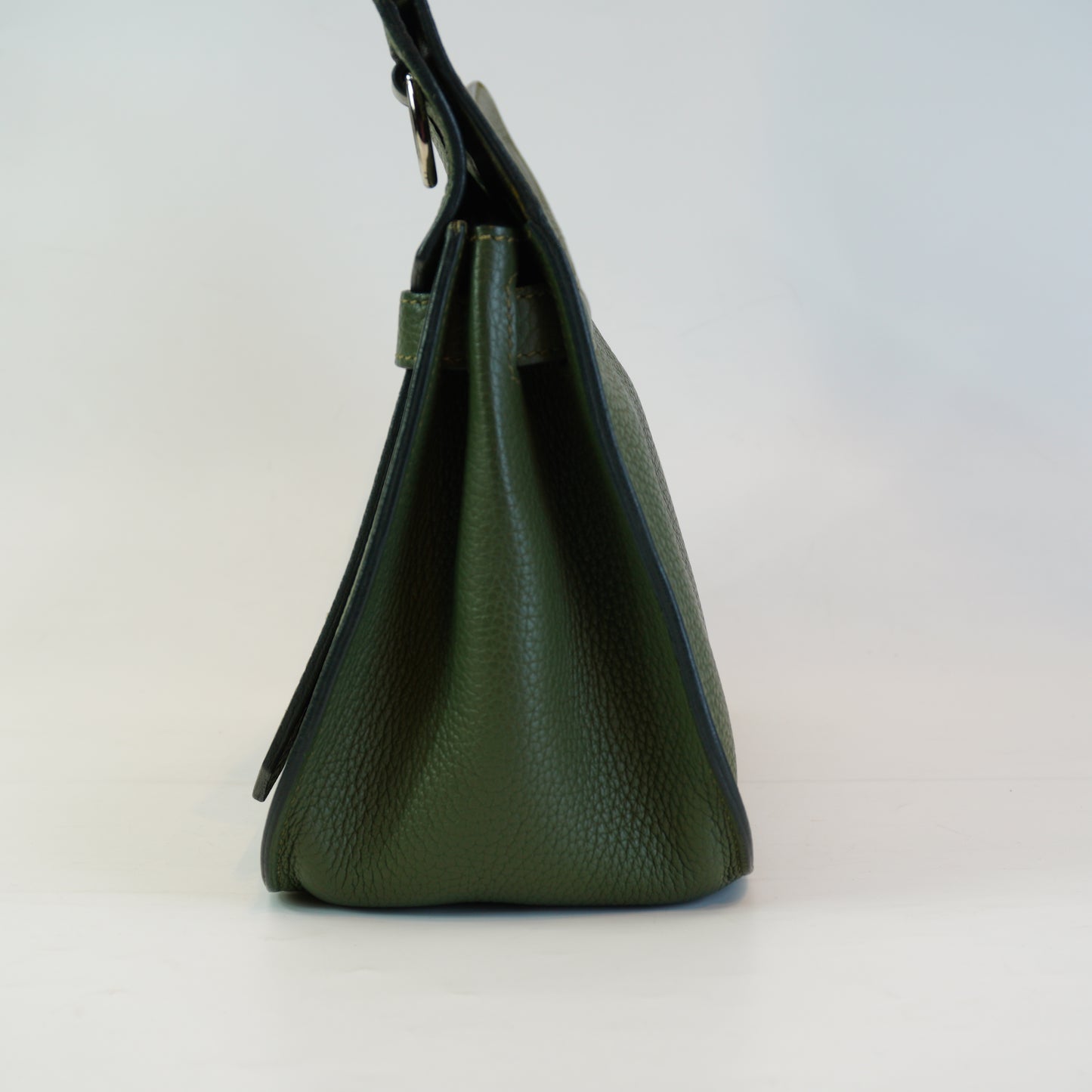 Hermes Jpsiere Berkin&Kelly Olive Green Medium SHW
