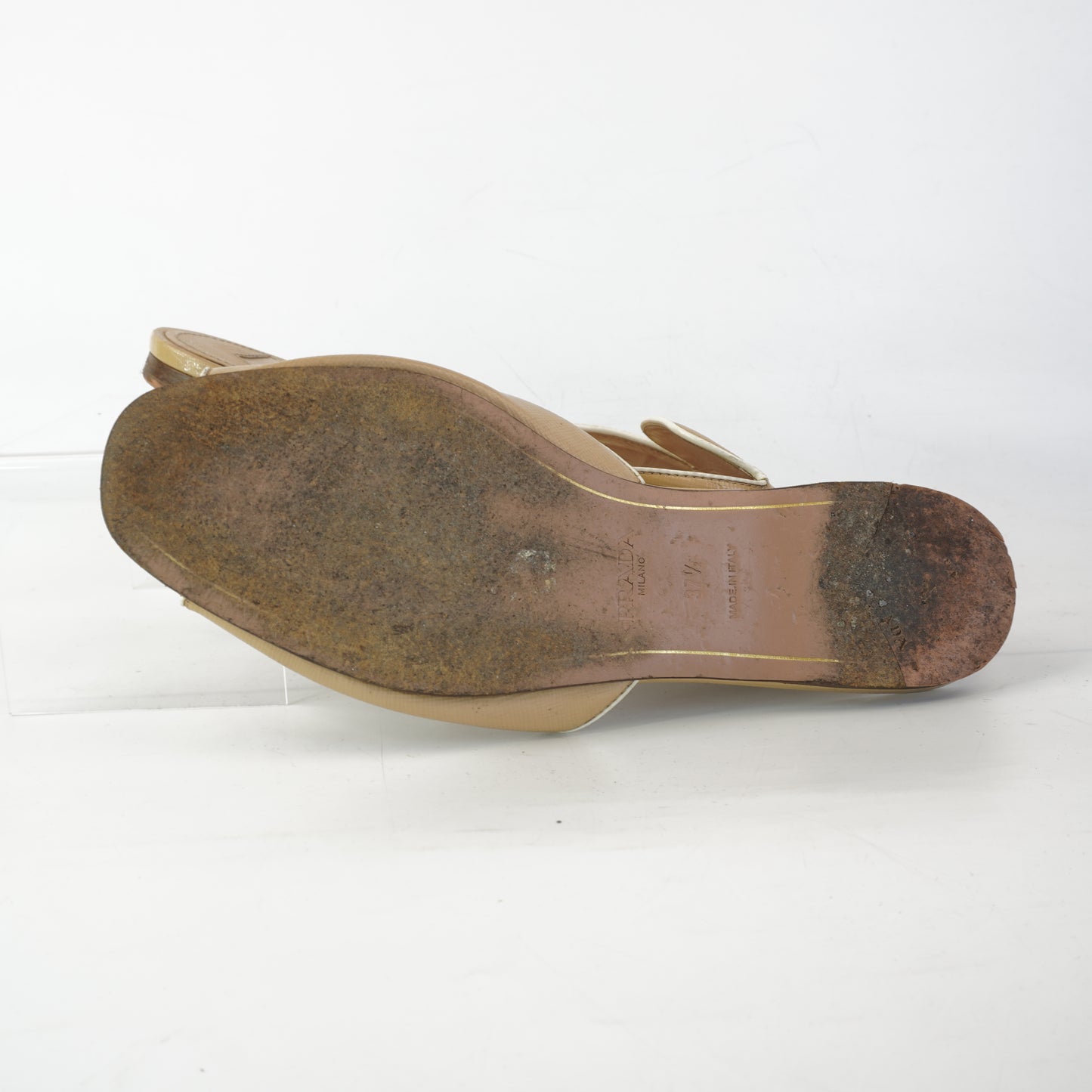 Prada slip-ons Beige size.37.5