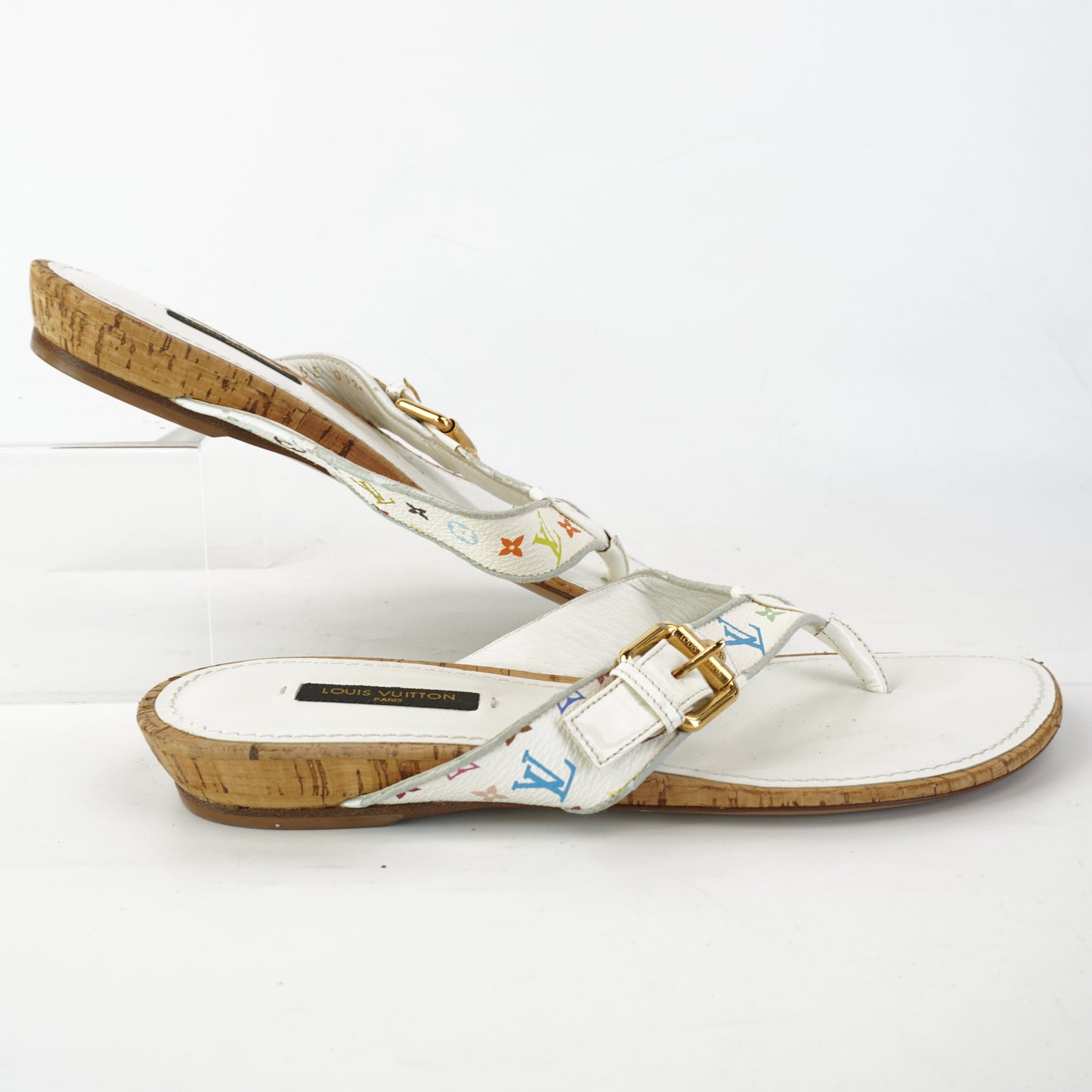 Louis Vuitton	Murakami slipper size.37