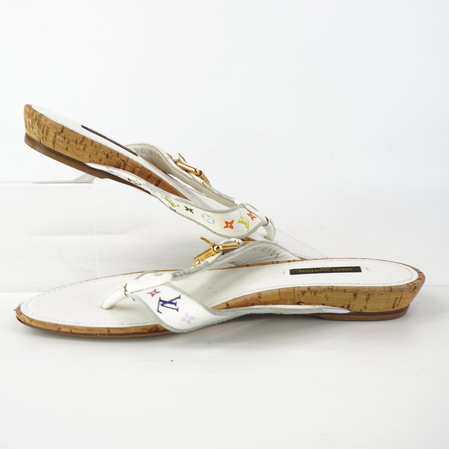 Louis Vuitton	Murakami slipper size.37