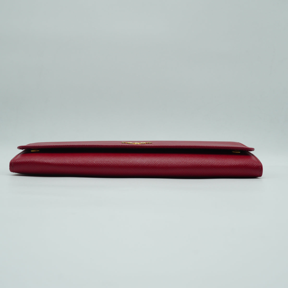 Prada	Saffiano WOC GHW Small Red