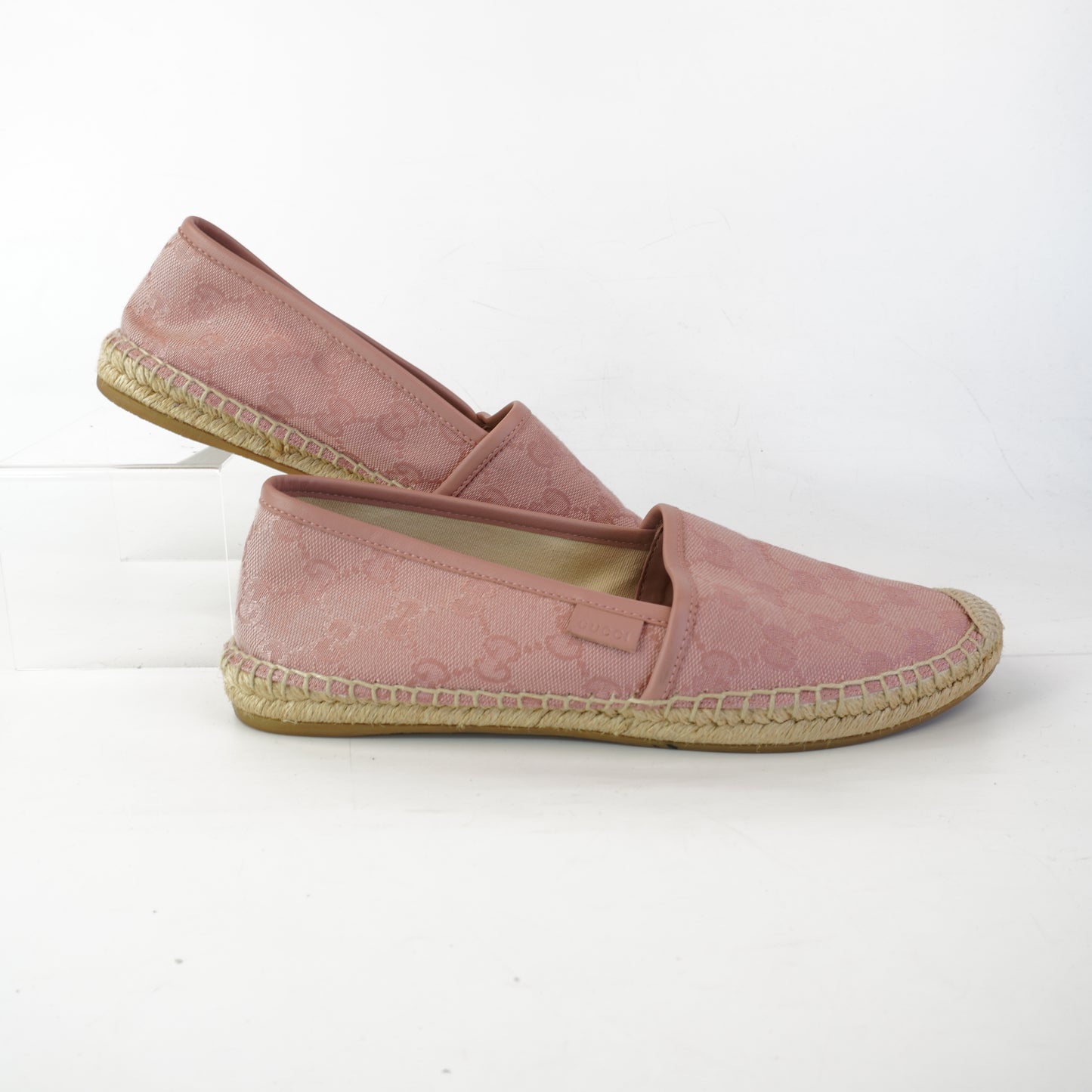 Gucci GG Canvas Monogram Espadrille size 37