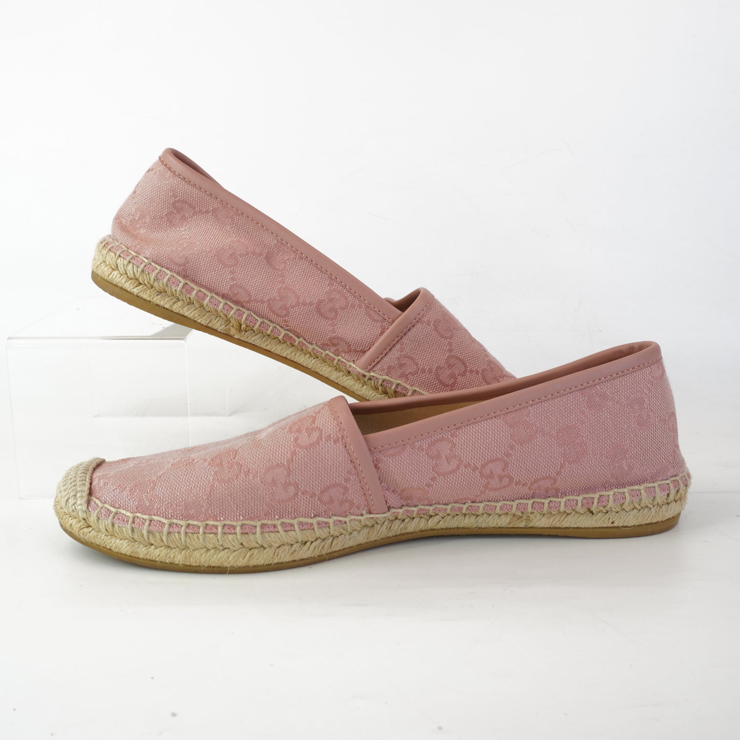 Gucci GG Canvas Monogram Espadrille size 37