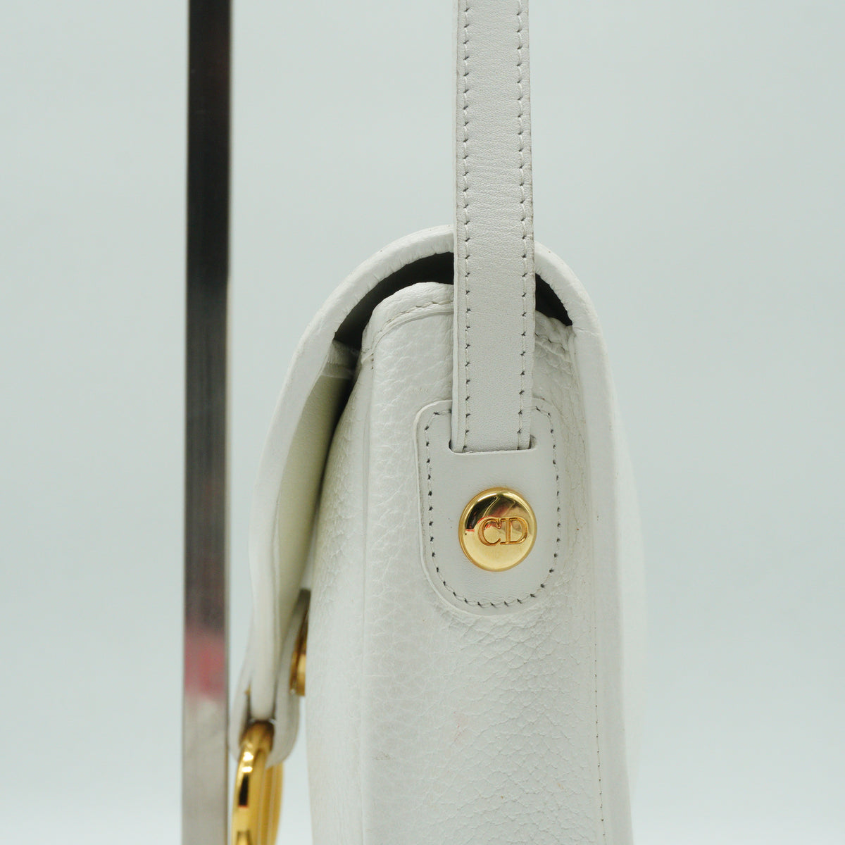 Dior	Bobby White Bag GHW Small
