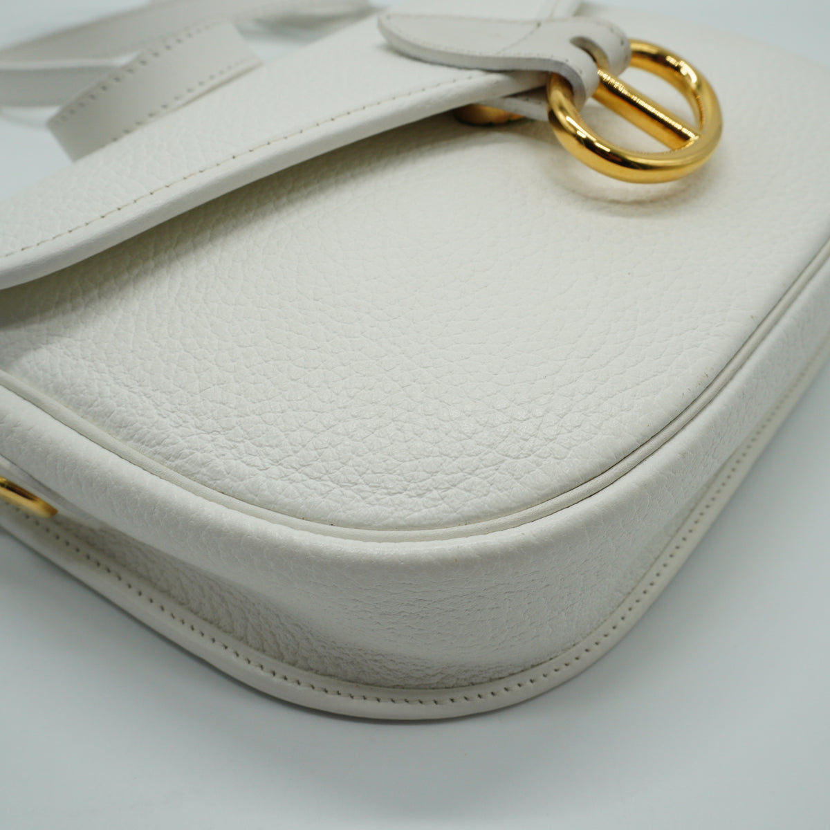 Dior	Bobby White Bag GHW Small