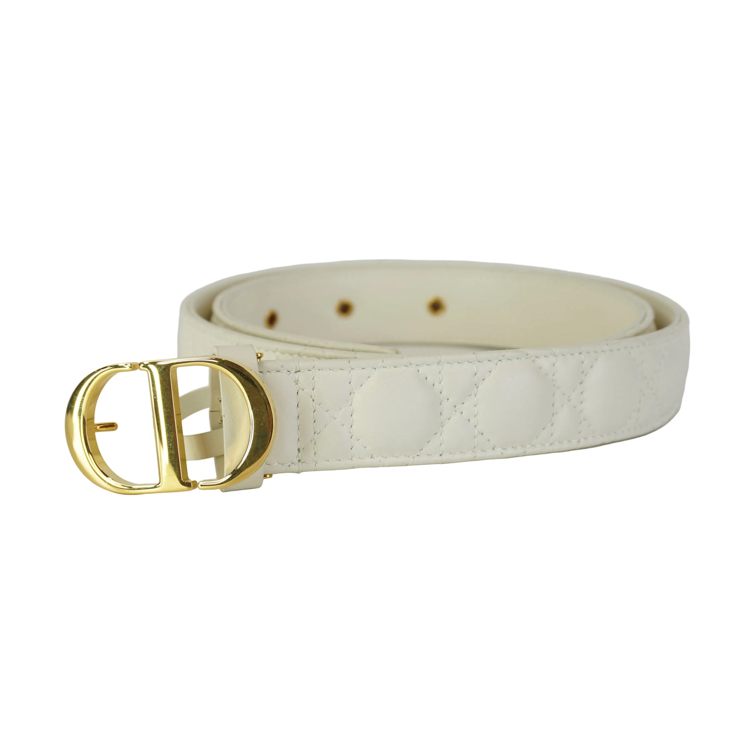 Dior	30 Montaigne Belt White