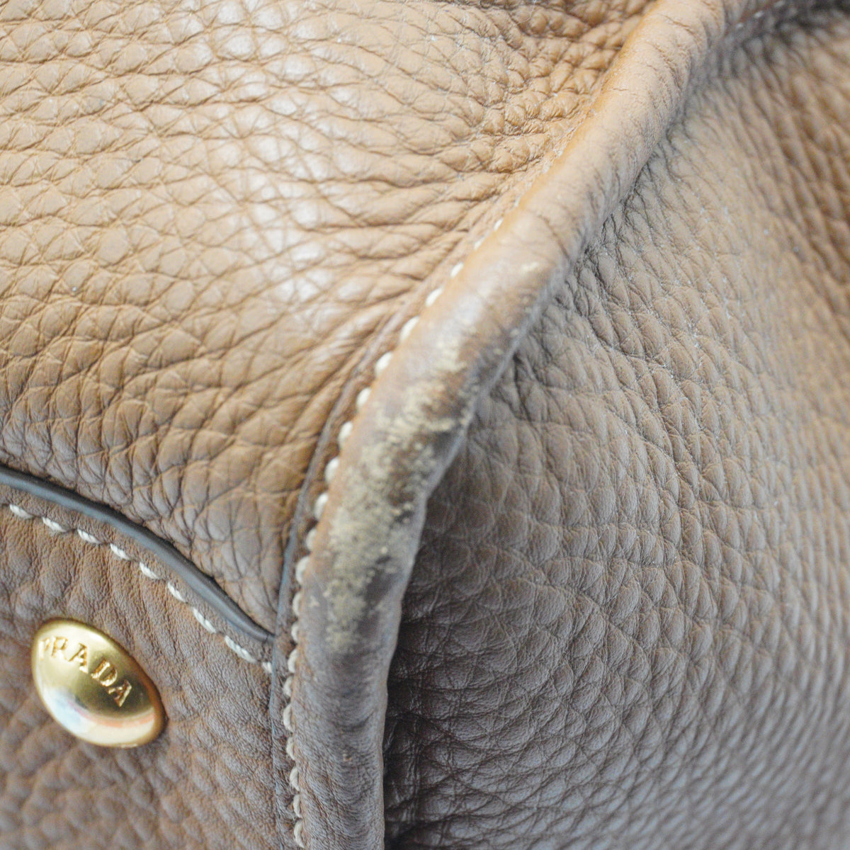 Prada Vitello Daino Bauletto Bag Medium GHW