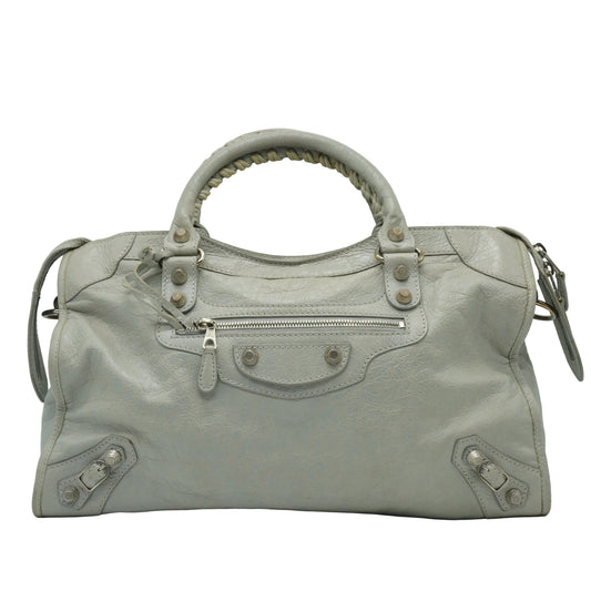 Balenciaga Light Grey Le City Large SHW