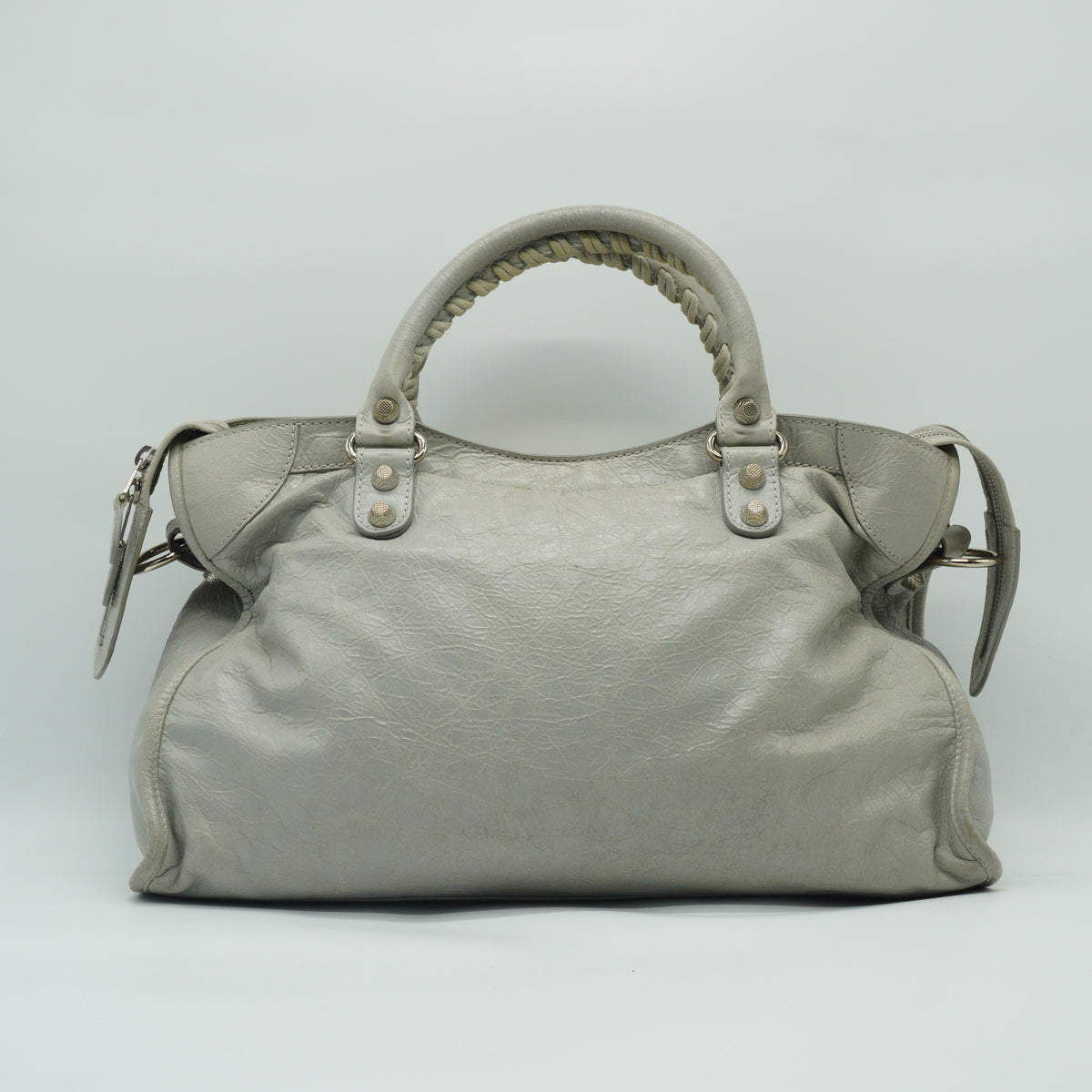 Balenciaga Light Grey Le City Large SHW