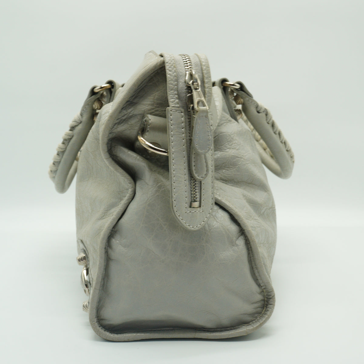 Balenciaga Light Grey Le City Large SHW