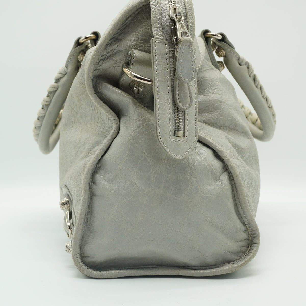Balenciaga Light Grey Le City Large SHW