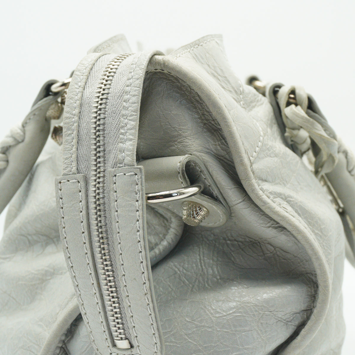 Balenciaga Light Grey Le City Large SHW