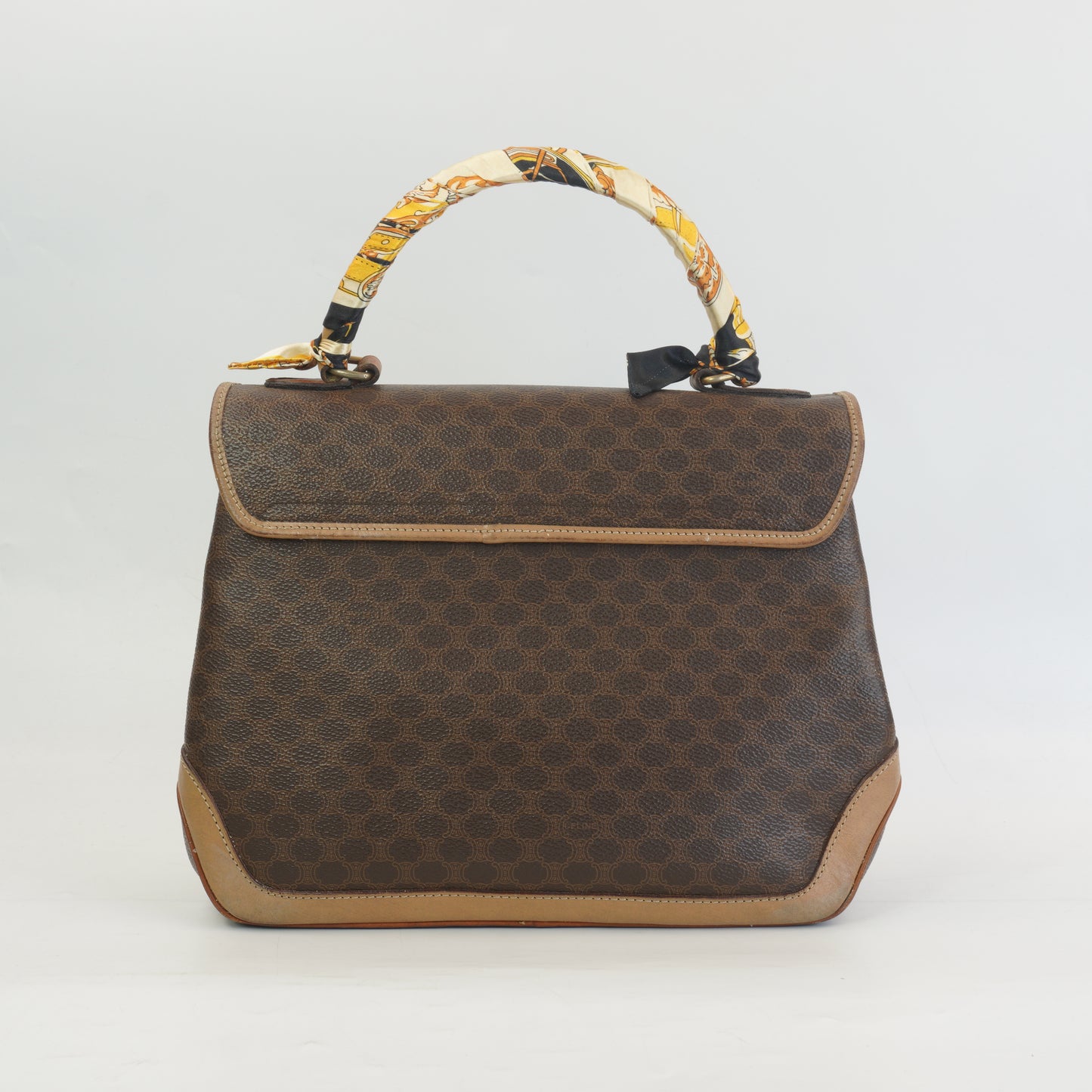 Celine Macadam top handle GHW Medium
