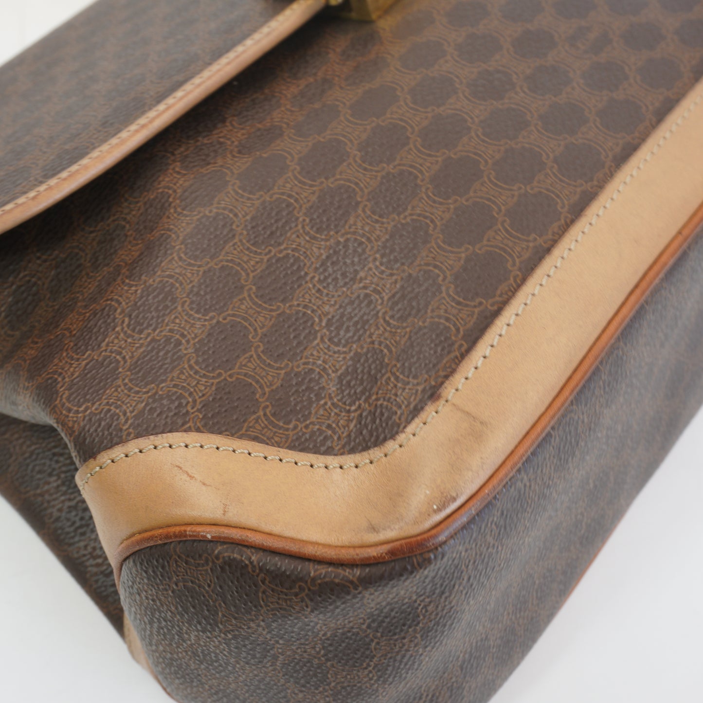 Celine Macadam top handle GHW Medium