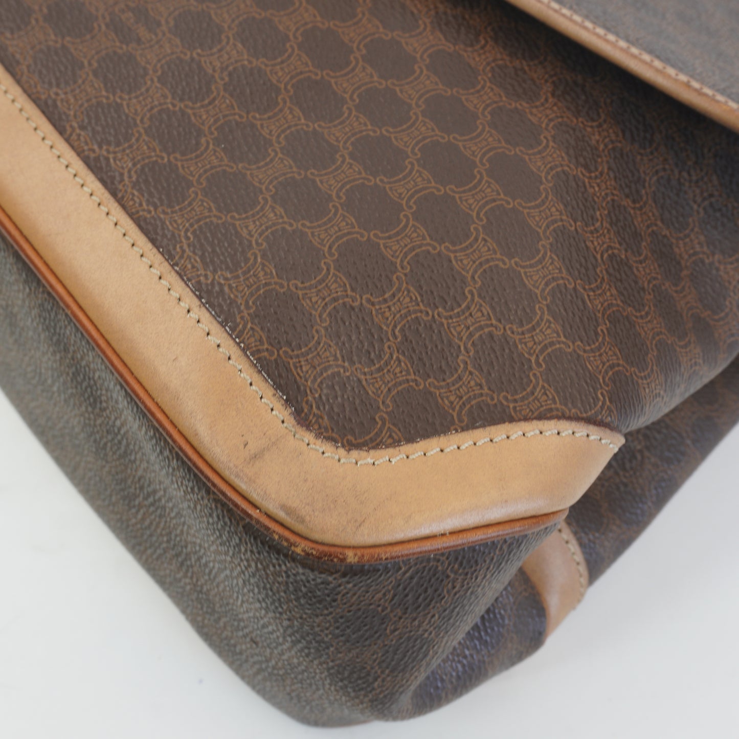 Celine Macadam top handle GHW Medium