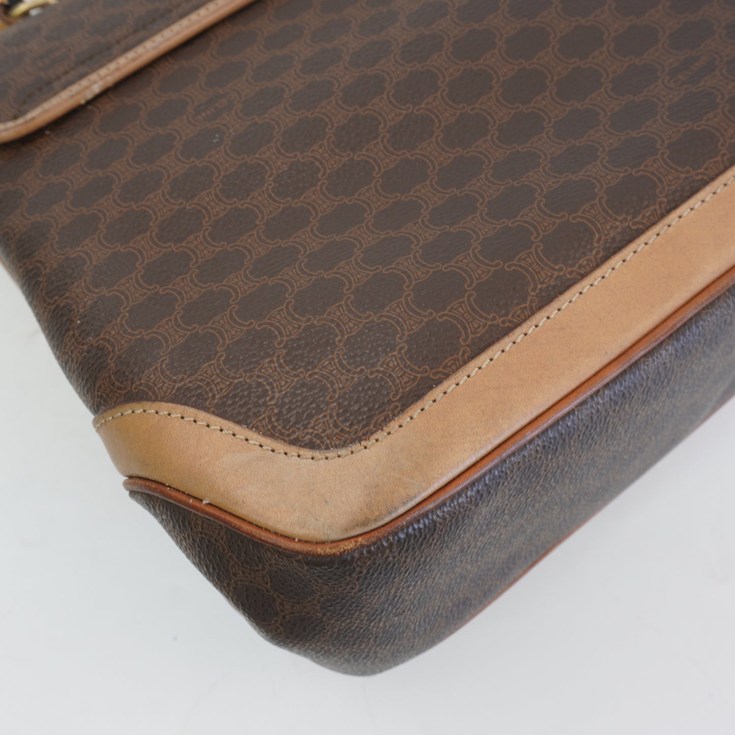 Celine Macadam top handle GHW Medium