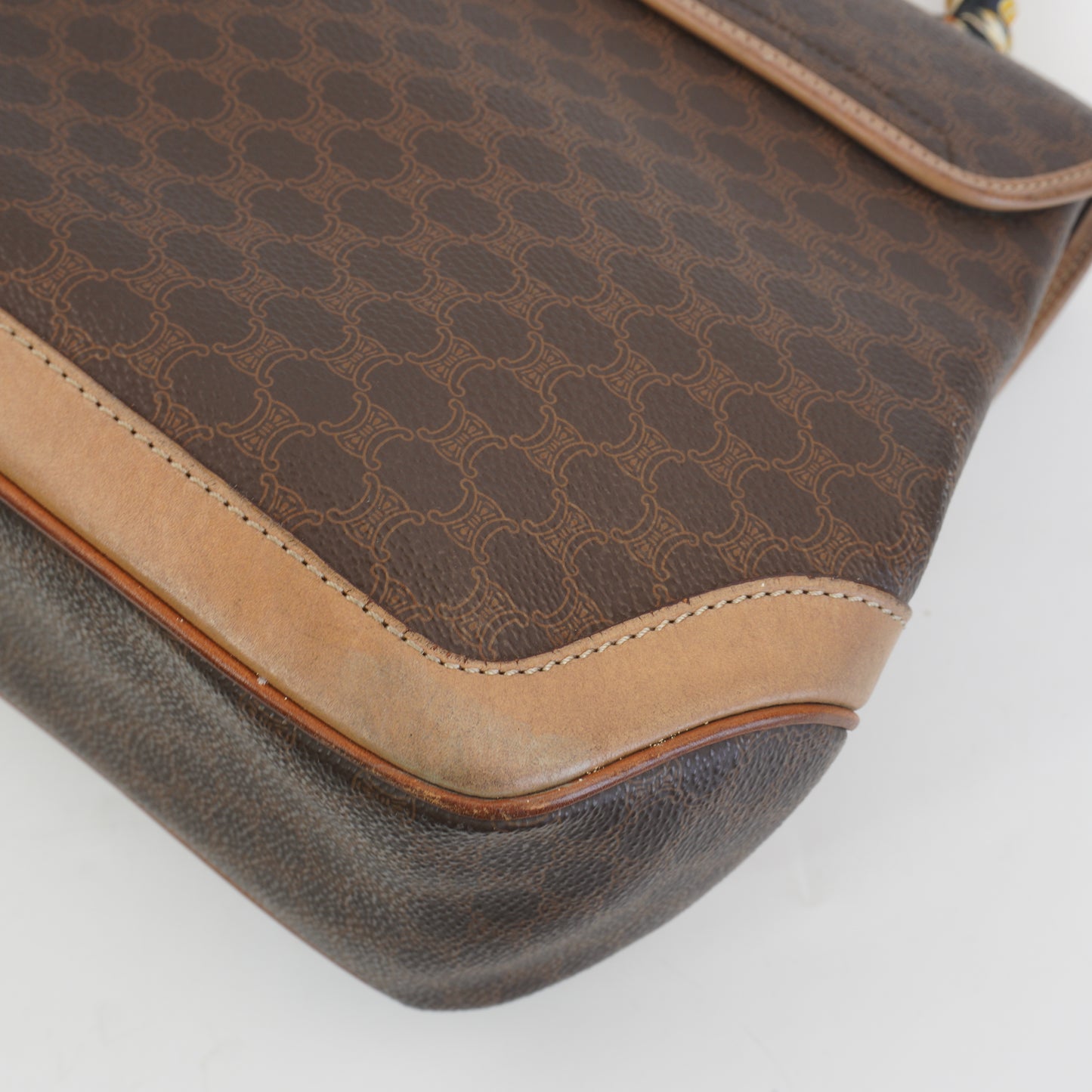 Celine Macadam top handle GHW Medium