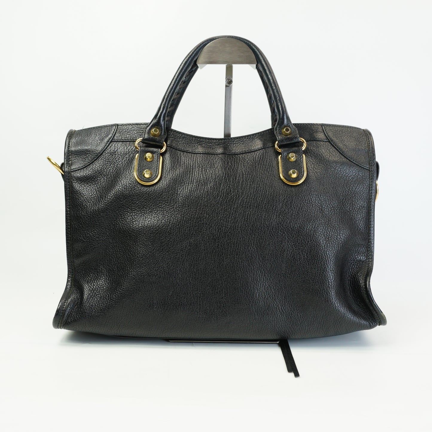 Balenciaga	Classic black Metallic Edge City Large GHW