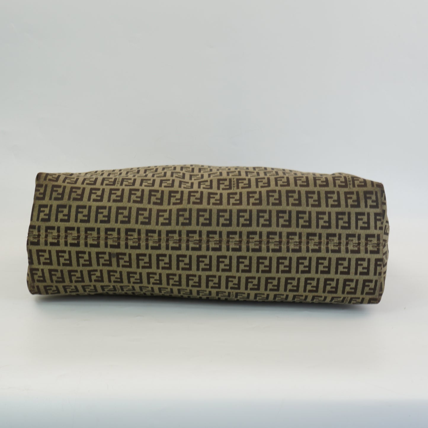 Fendi Zucchino monogram canvas hobo bag GHW Large