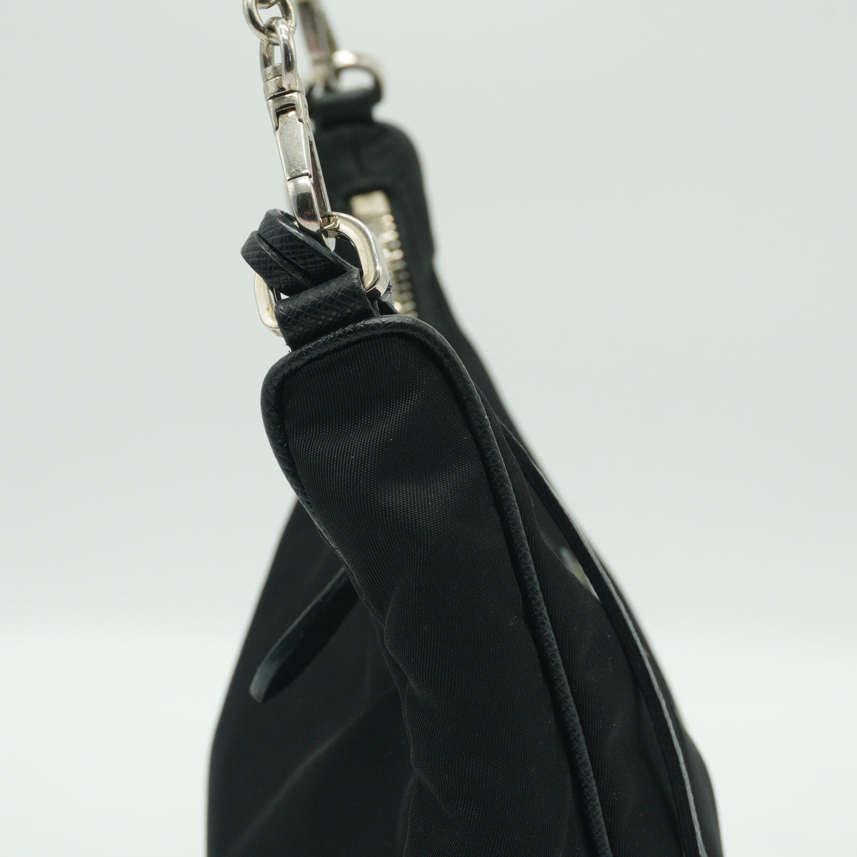 Prada Re-Edition 2005 Re-Nylon Bag Black Small SHW