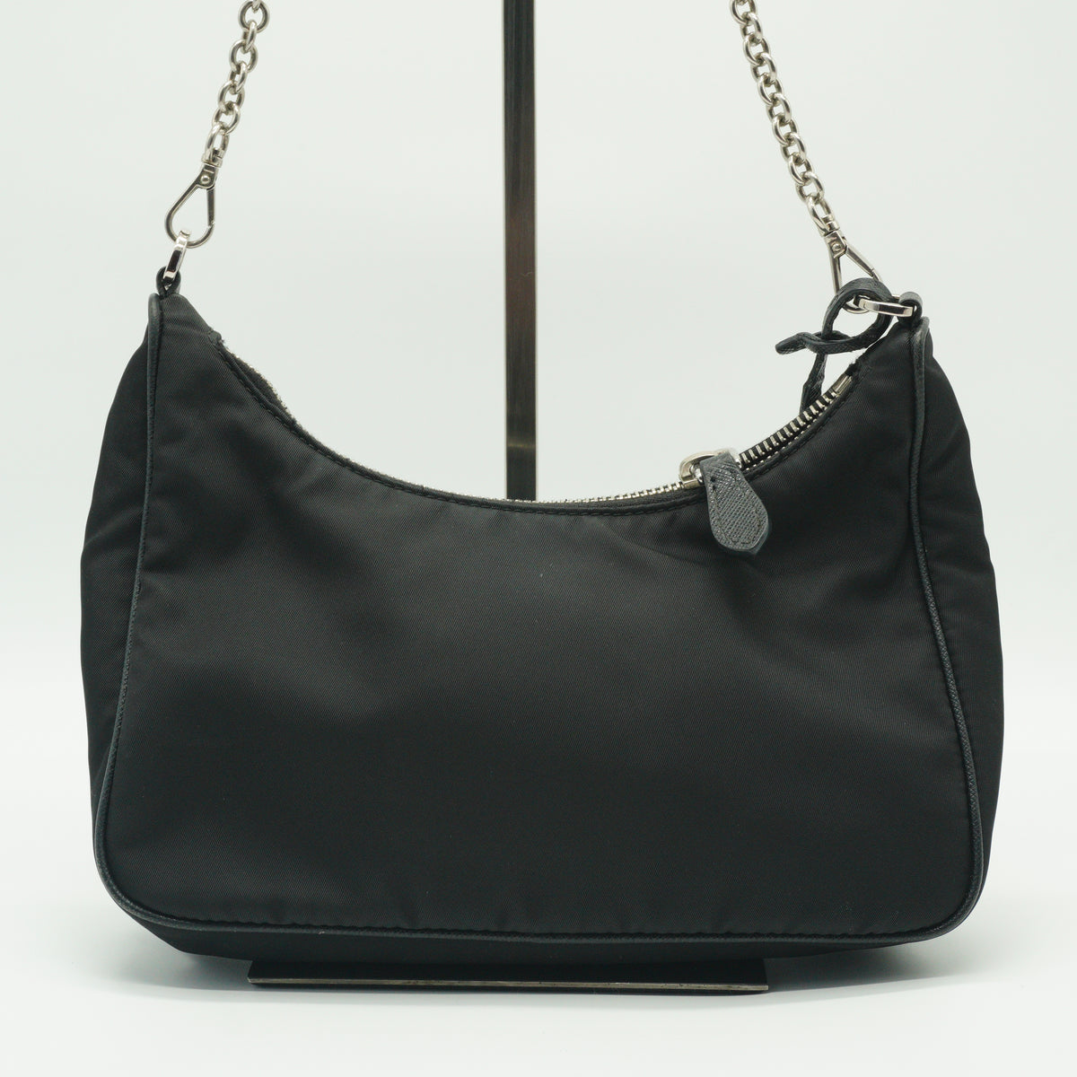 Prada Re-Edition 2005 Re-Nylon Bag Black Small SHW
