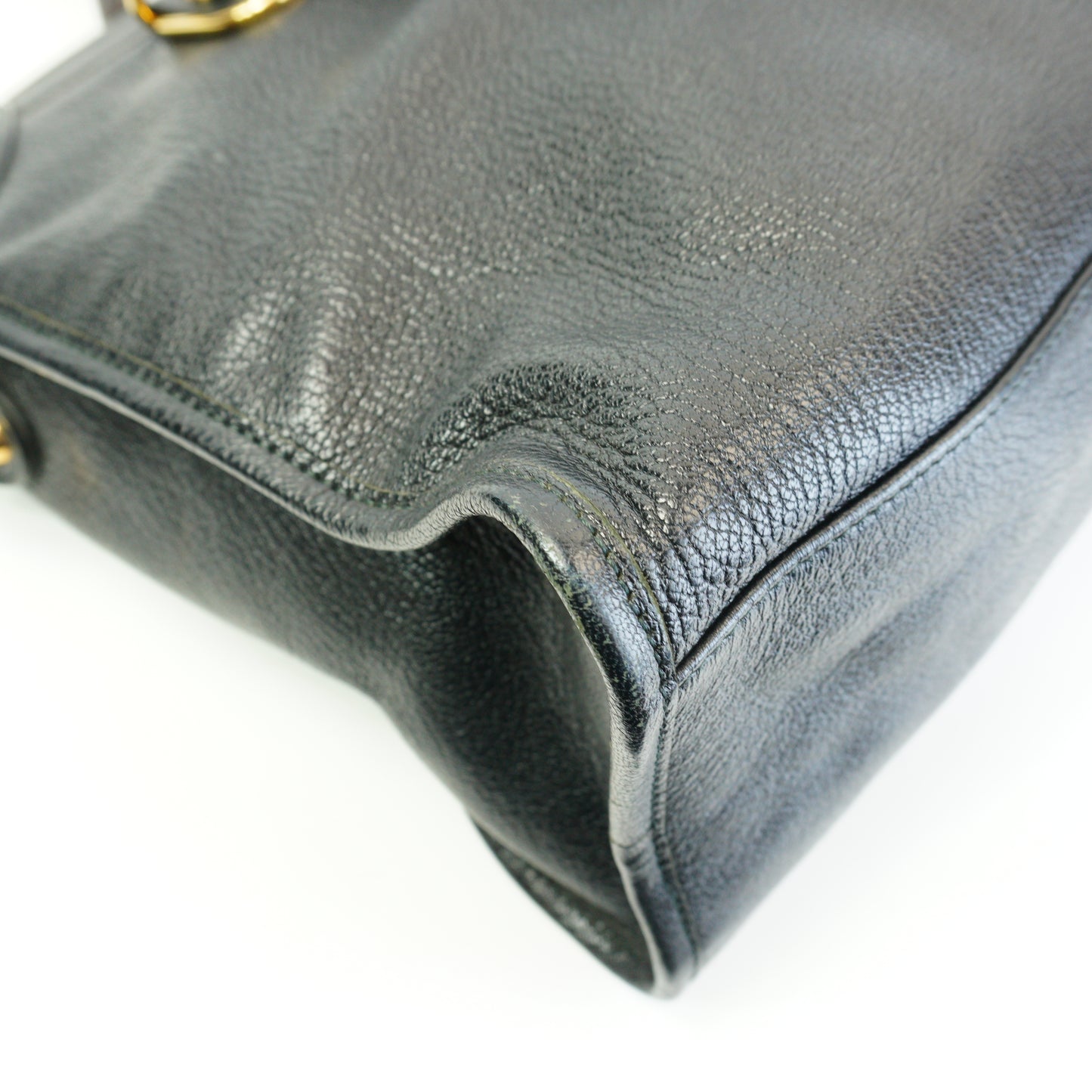 Balenciaga	Classic black Metallic Edge City Large GHW