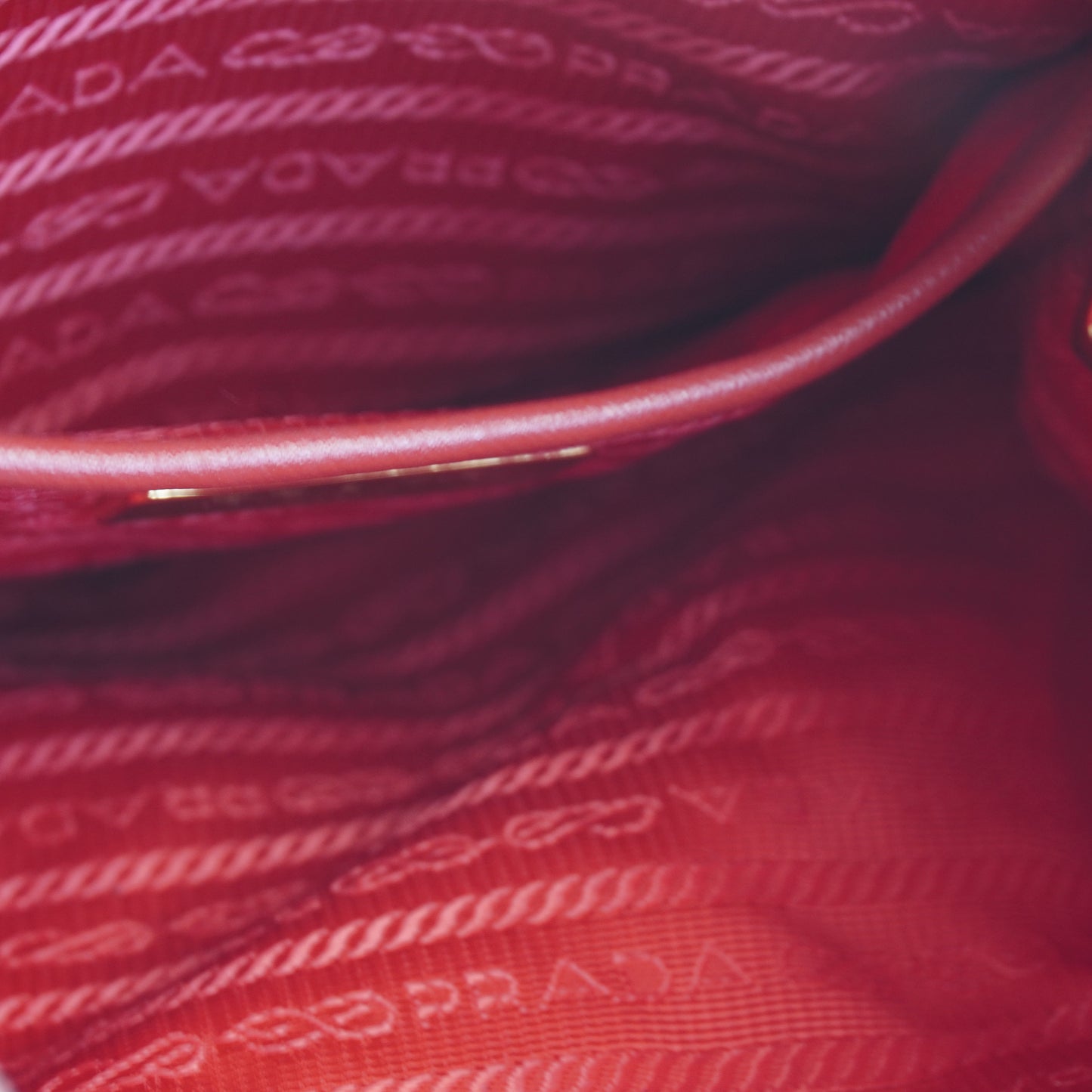 Prada Nylon Shoulder Bag Red
