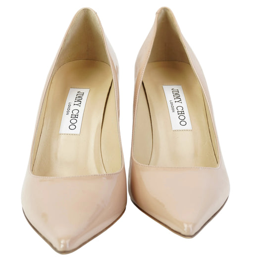 Jimmy Choo Patent Leather High Heels size 39 Pink