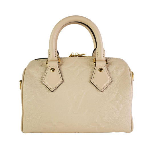 Louis Vuitton	Speedy Bandouliere 20 Mono Empreinte